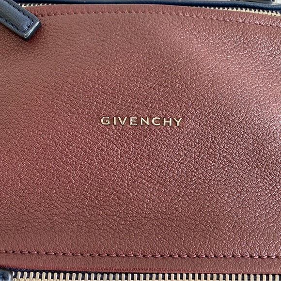 Givenchy pebbled colorblock leather shoulder bag - Picture 10 of 15